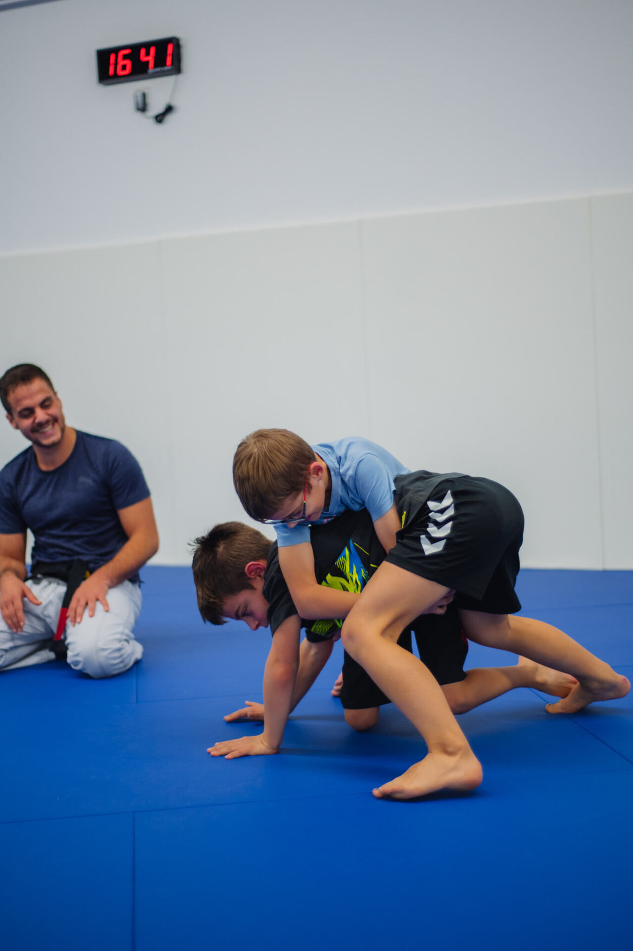 Kindertraining grappling